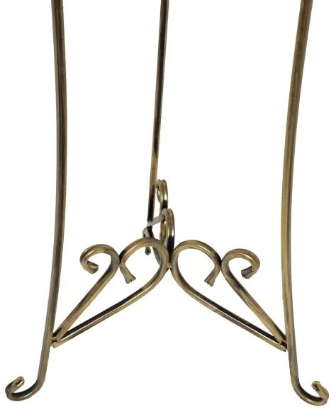 Virágállvány 88x28 cm arany