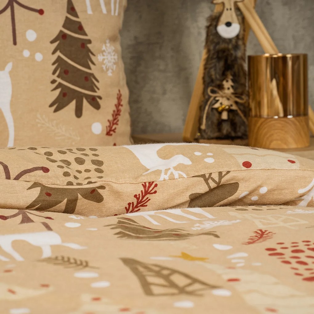 4Home Festive flanel ágyneműhuzat , 140 x 220 cm, 70 x 90 cm, 140 x 220 cm, 70 x 90 cm