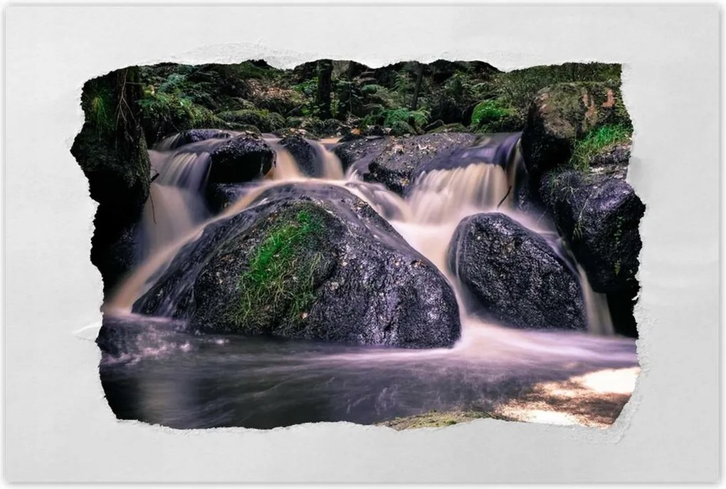 Poszterek 90x60 Folyó víz a patakban