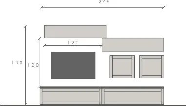 Infinity 2.0 6 db-os szett bézs / Mercure tölgy
