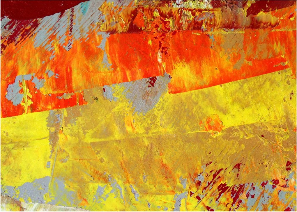 Absztrakció kép - festmény (70x50 cm)