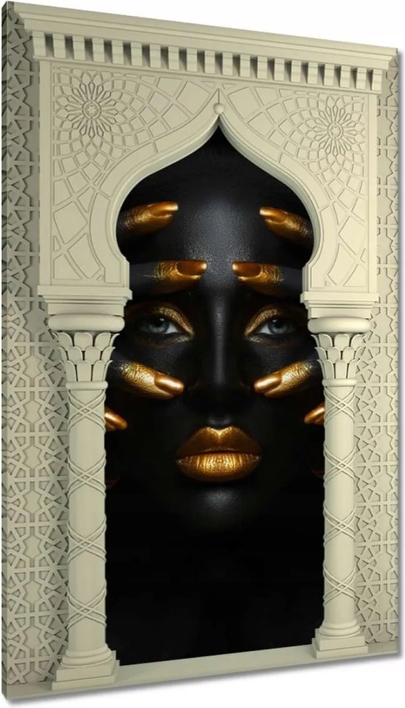 Vászonkép 60x90 Arany tekintet