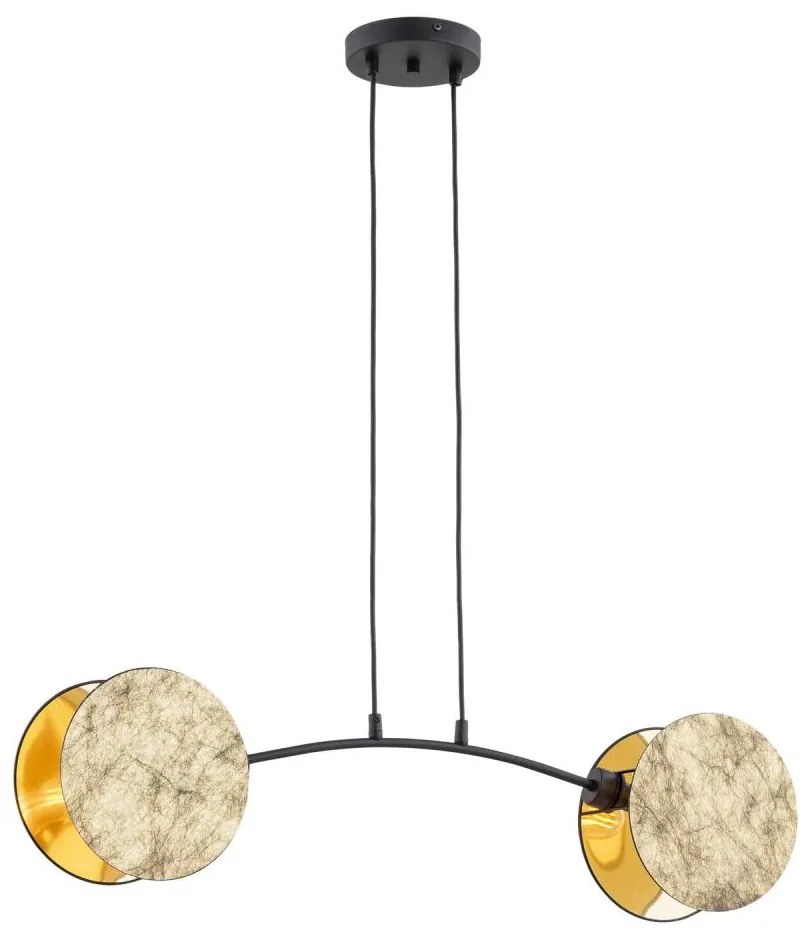 Csillár zsinóron MOTIF 2xE14/10W/230V arany