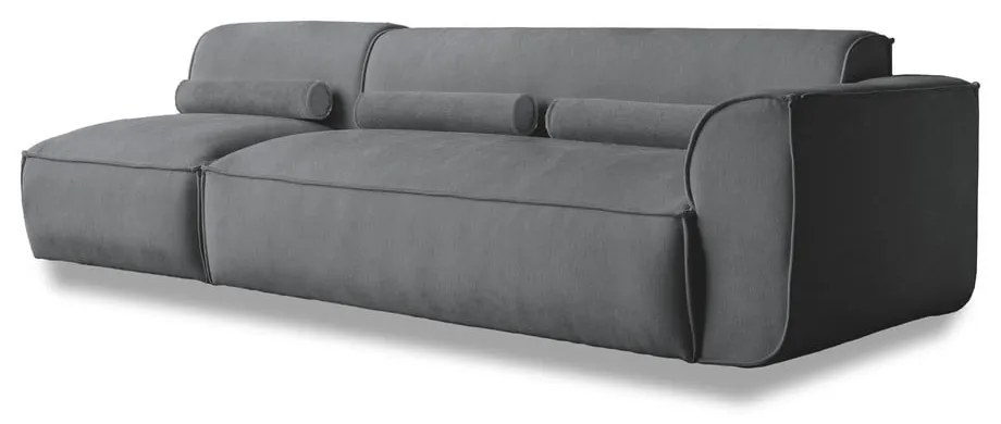 Szürke moduláris heverő (jobb oldali) Flex Felix – Miuform