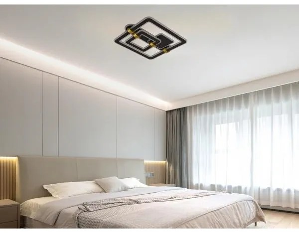 LED Dimmelhető mennyezeti lámpatest LED/140W/230V 3000-6500K + távirányító