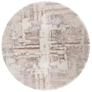 24 darabos barna-fehér porcelán étkészlet