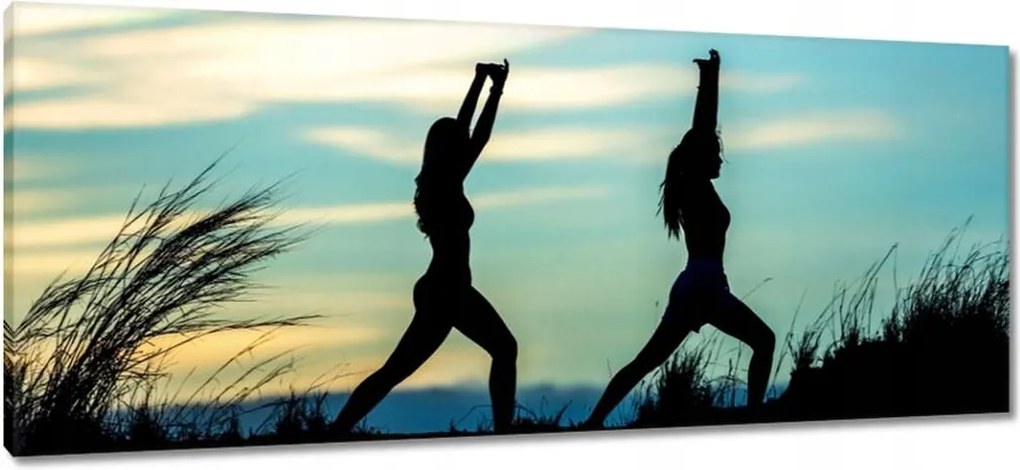 Képek 100x40 Reggeli jóga