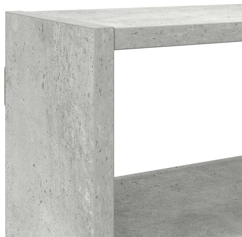 betonszürke szerelt fa fali kockapolc 7 rekeszes színű