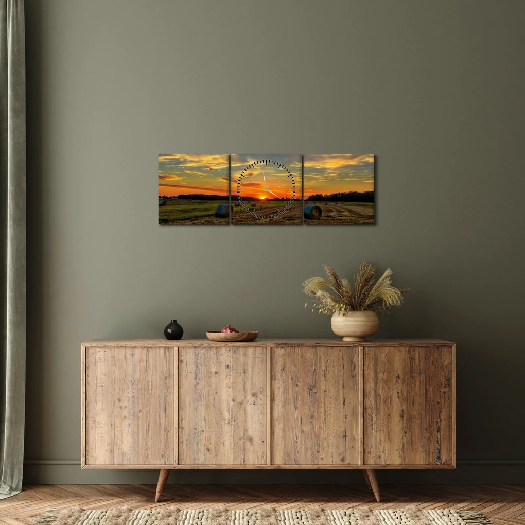 Kép - Falusi csomagok (órával) (90x30 cm)