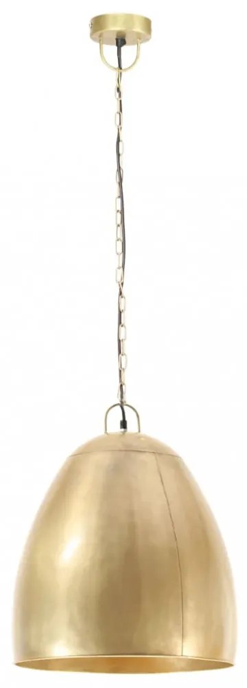 kerek sárgaréz ipari függőlámpa 25 W 42 cm E27