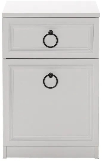 Éjjeliszekrény 63x40 cm fehér