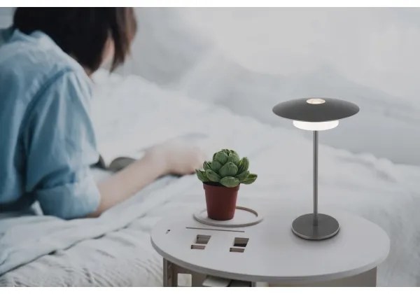 Globo 21024G-LED KYLER LED asztali lámpa érintővel, 3W, 1800-3000K, szürke