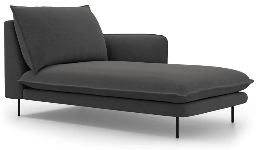 Vienna sötétszürke heverő, jobb oldali - Cosmopolitan Design