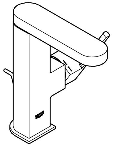 GROHE 23871003 - PLUS mosdócsaptelep M méret, fényes króm