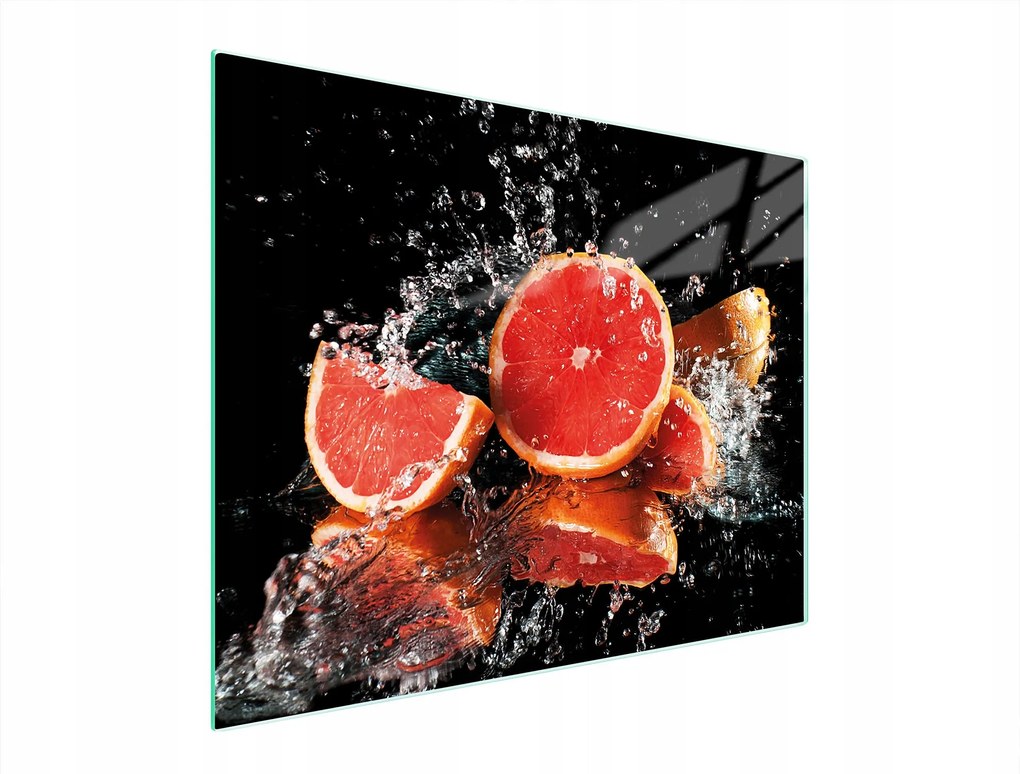 Üveg Vágódeszka 52x40 Grapefruit Edzett Üveg