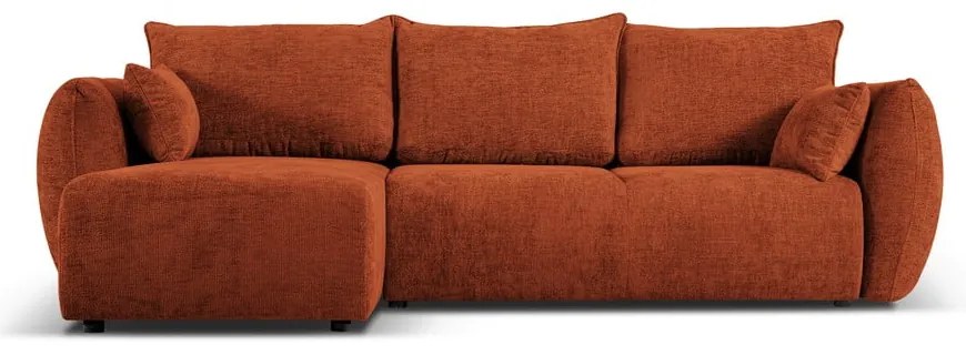 Narancssárga sarokkanapé (bal oldali) Matera – Cosmopolitan Design