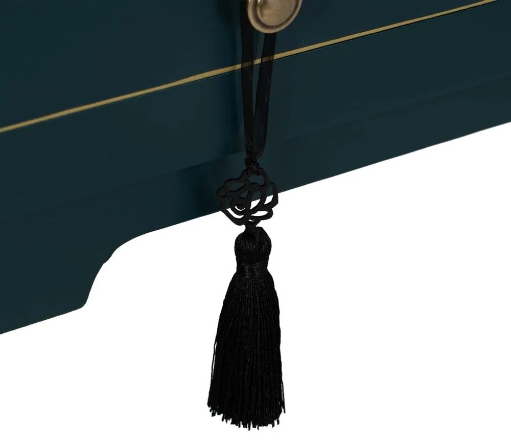 Kék konzolasztal 26x85 cm Diana – Ixia