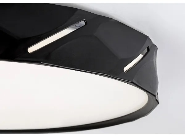 Rabalux 71120 - NESSIRA LED mennyezeti lámpa 25W, 4000K, fekete