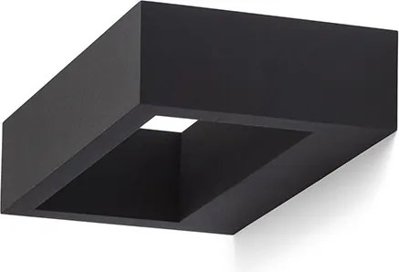 RENDL NEMAN fali lámpa fekete 230V LED 10W 3000K