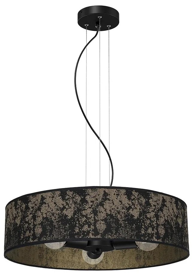 Csillár zsinóron SATINO 3xE27/60W/230V arany