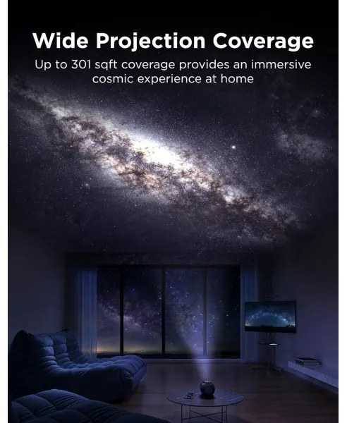 Govee - Galaxy Light Projector 2 Pro Matter Wi‑Fi hangszóróval