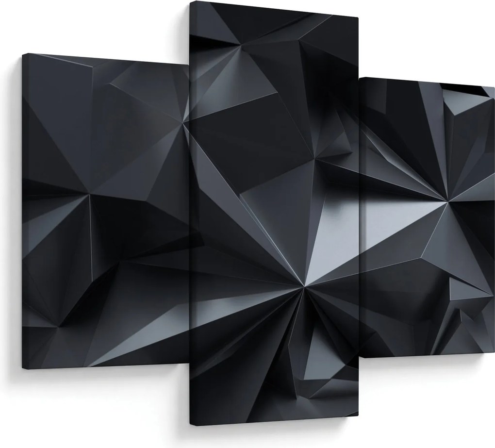 Kép - Geometriai absztrakció (90x60 cm)