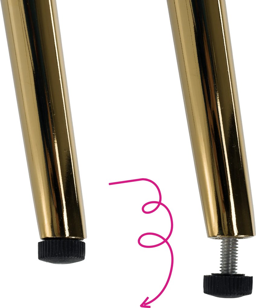 Relaxfotel, sárga Velvet szövet, BARET