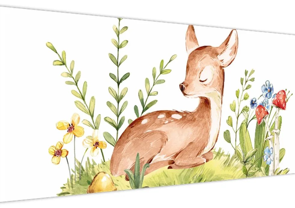 Kép - Kis őzike (120x50 cm)