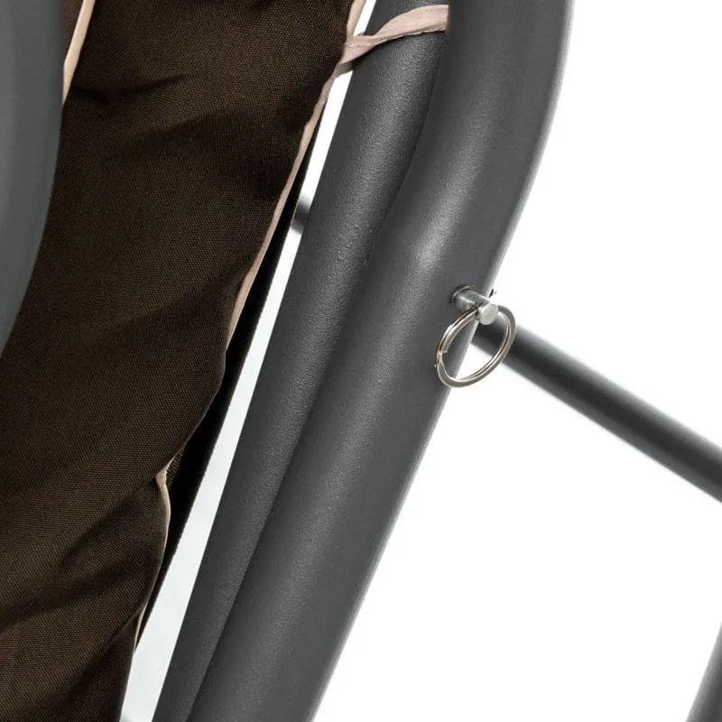 Megi kerti hintaágy barna