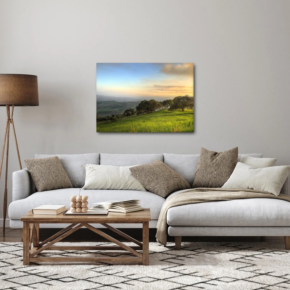 Kép - Kilátás a dombról (70x50 cm)