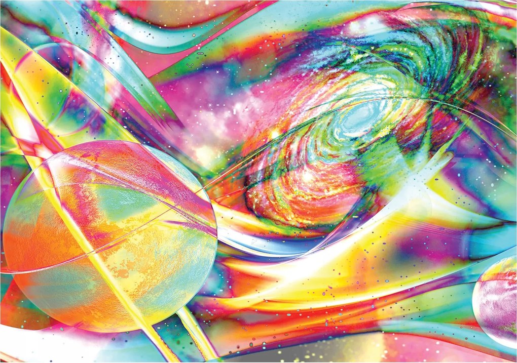 Fotótapéta Kozmikus absztrakt Galaxis energia dinamika 254x184 +ragasztó