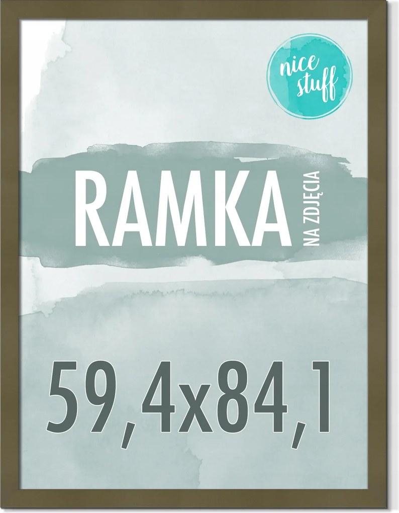 Képkeret 59,4X84,1 A1 Képkeret Poszter Képkeret Zöld Olíva
