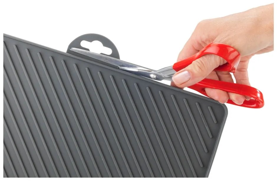 Neli sötétszürke edényszárító alátét, 34 x 40 cm - Wenko