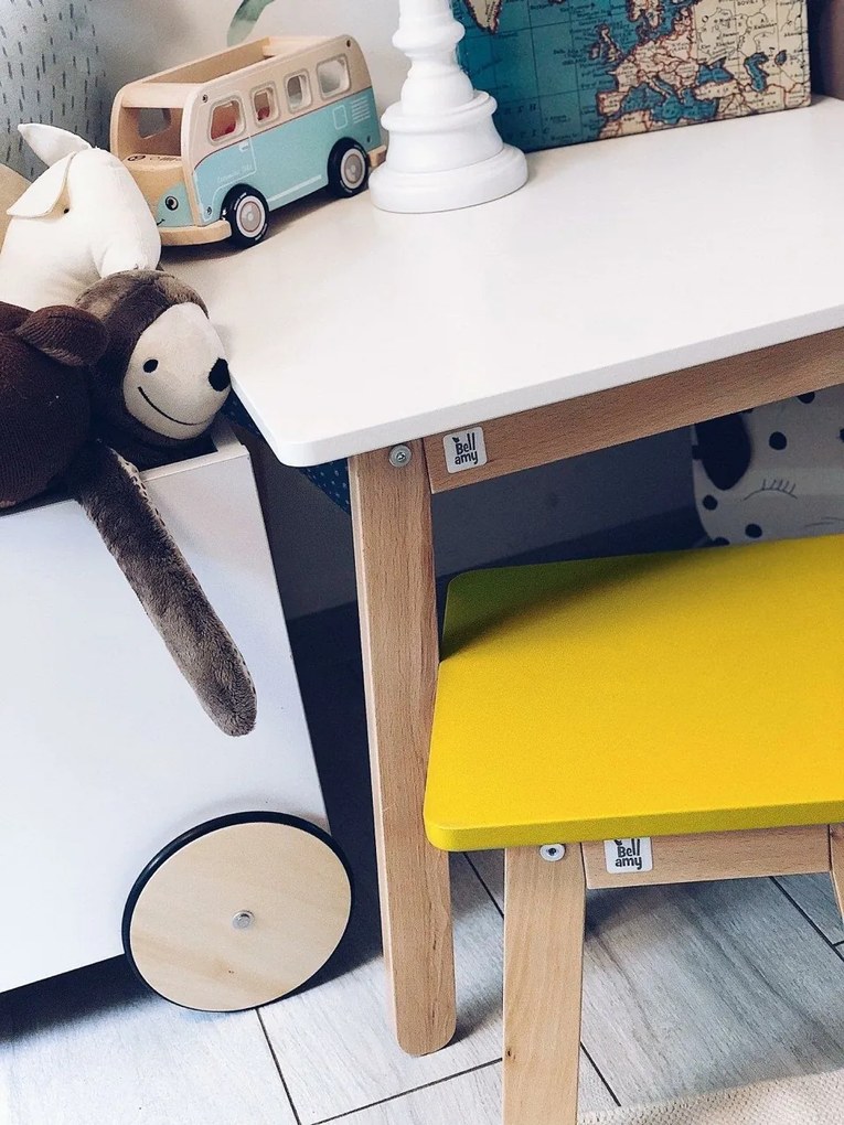 Szürke gyerek szék WOODY GREY