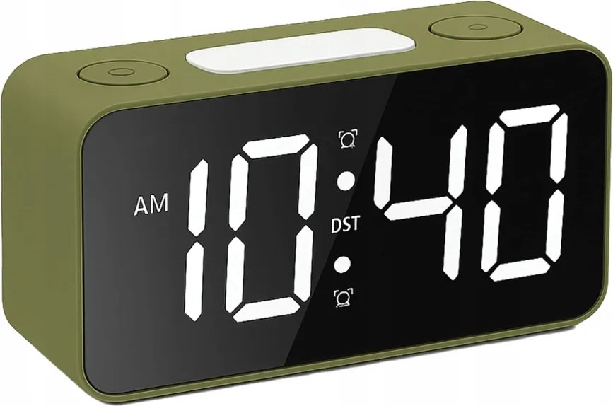 Ébresztőóra Jvd SB2020.1 Zöld Ébresztő Szundi Háttérvilágítás