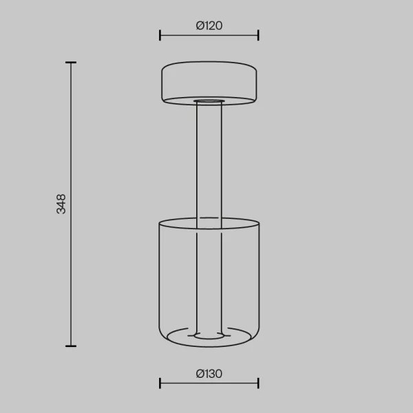 Maytoni MOD229TL-L3W3K1 - LED állítható fényerejű hordozható asztali lámpa 3W/5V