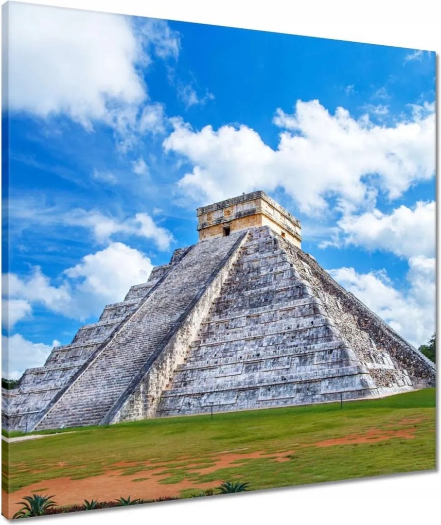 Vászonkép 60x60 Kukulkán piramis Mexikó