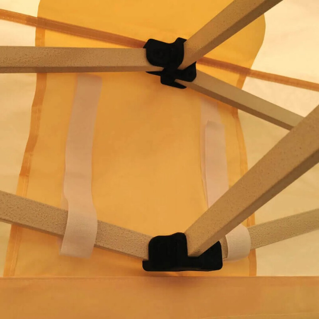 Árusító sátor 2x3 m SZUPER Acél | Felállítás 2 perc alatt - plusz 3 oldalfal - Fekete