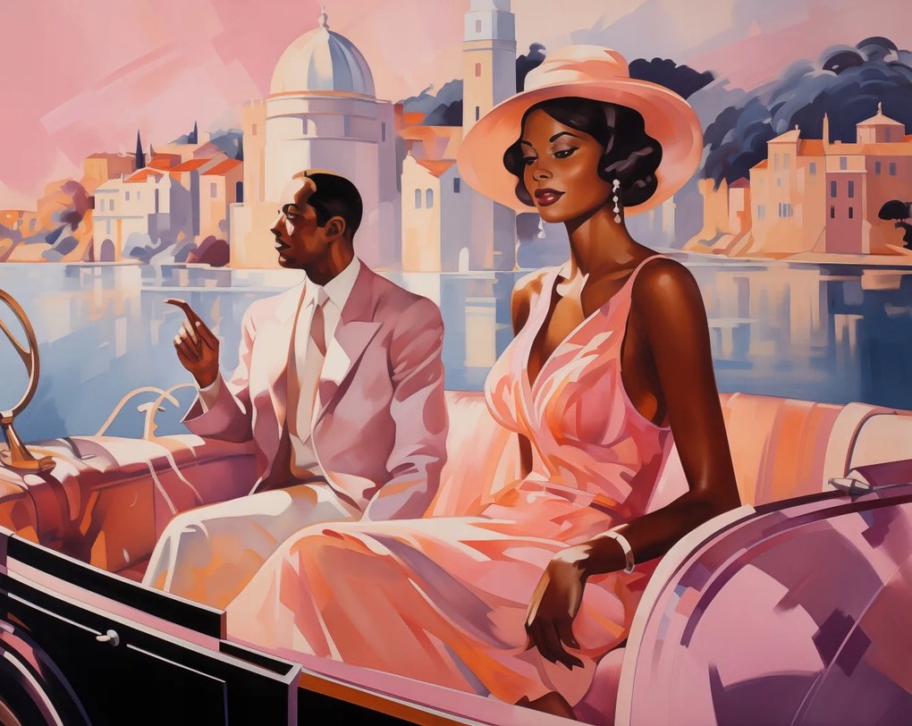 Poszter 76x60,5cm Találkozás a Riviérán