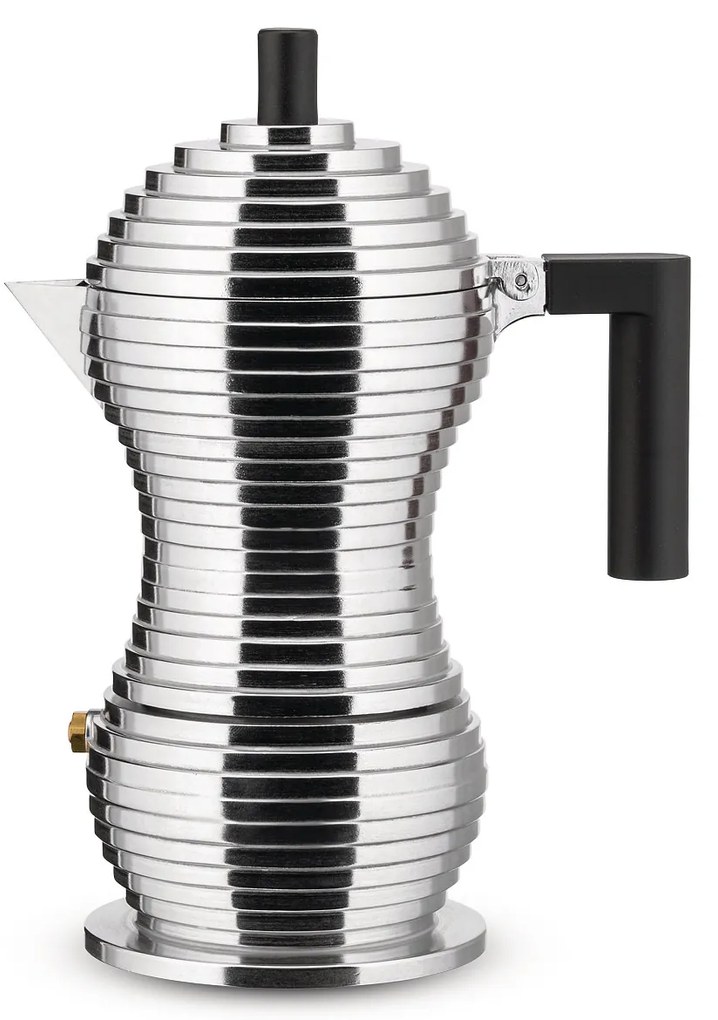 Pulcina eszpresszó kávéfőző, 150ml, fekete - Alessi