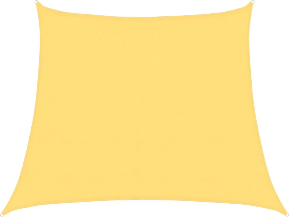 vidaXL bézs HDPE napvitorla 160 g/m² 3/4 x 3 m