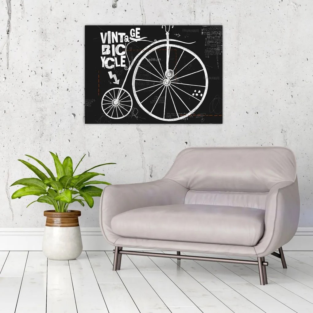 Kép - Velocipede (üvegen) (70x50 cm)