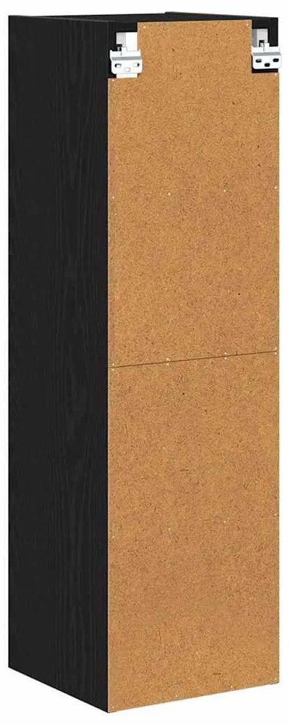 Függő szekrény Riga Fekete tölgy 30 x 29,5 x 100 cm Faanyag