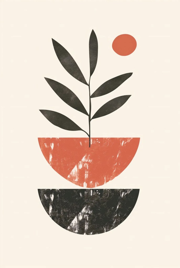 Poszter 68x101cm Növényművészet