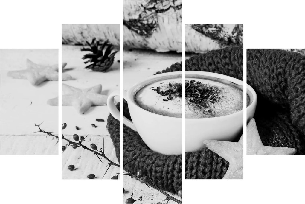 Kép - Téli cappuccino (150x105 cm)
