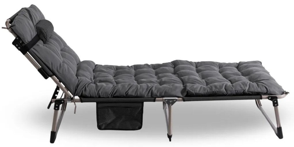 Napozó/Pihenőágy Szürke Színben. ELGIN