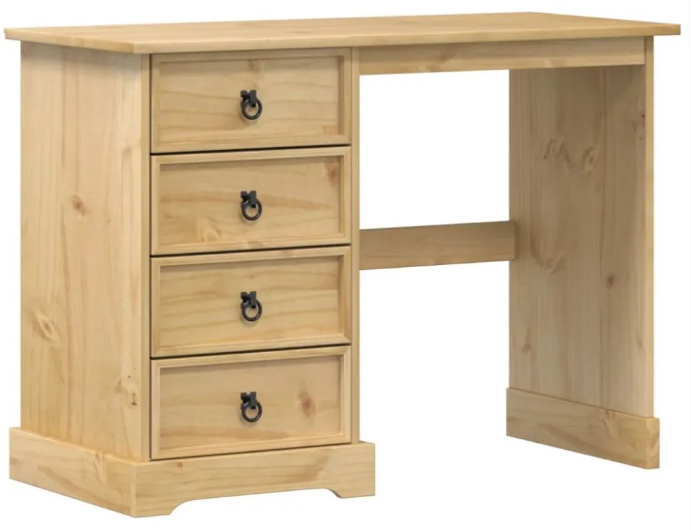 Corona tömör fenyőfa fésülködőasztal 104 x 47 x 75 cm