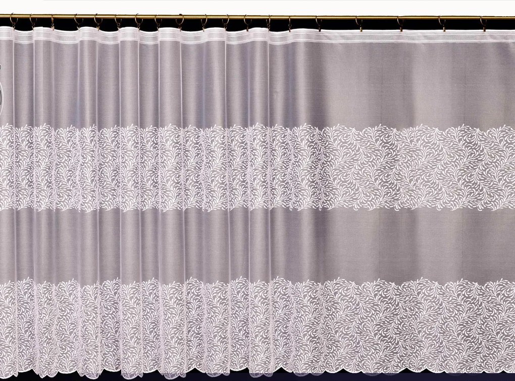 Mg Függöny jacquard 4202 400X175 kész, M-es szalaggal