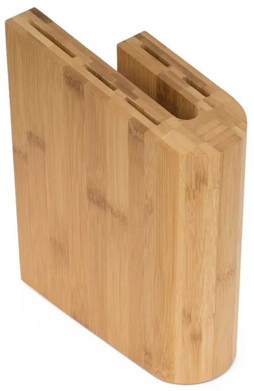 G21 Gourmet késblokk, bambuszból, 5 késhez