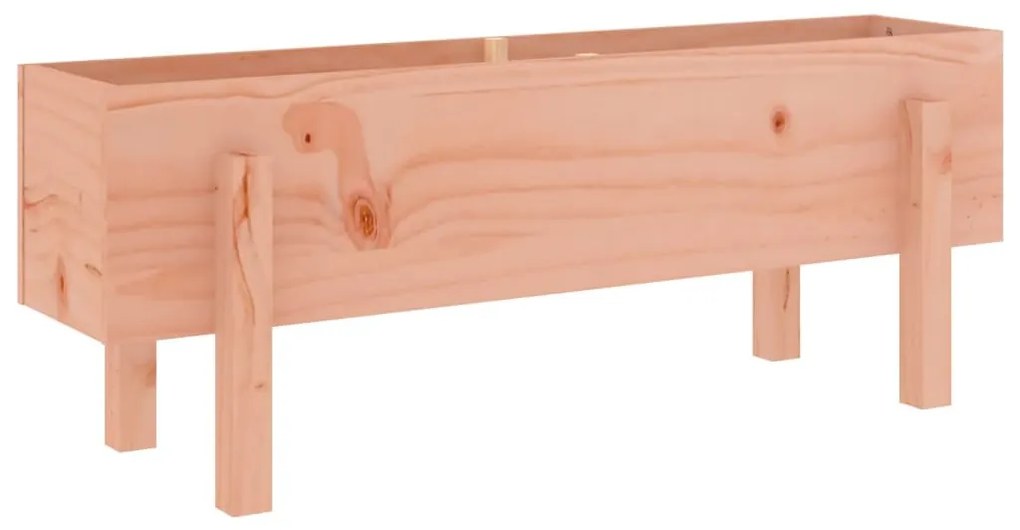 tömör duglászfenyő kerti magaságyás 101 x 30 x 38 cm